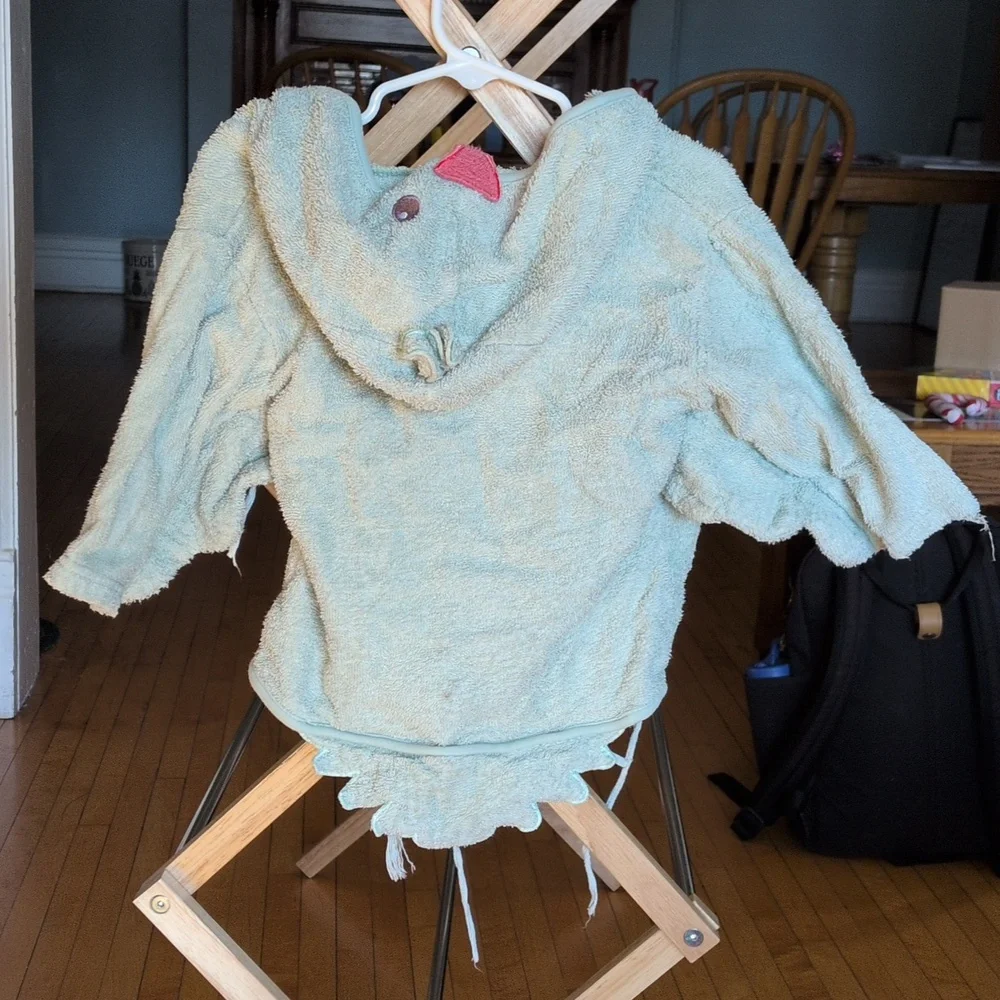 0-9 month Baby bird hooded robe